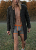 Grey orange long, 1-pack