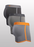 Shades of grey long, 3-pack