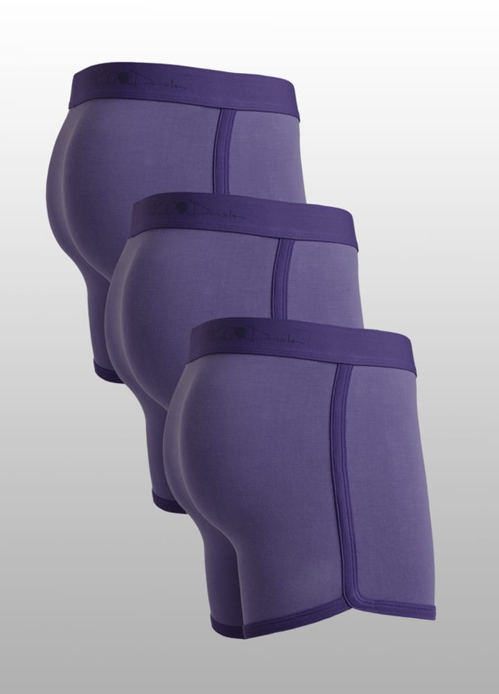 Purple blue long, 3-pack