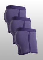 Purple blue long, 3-pack